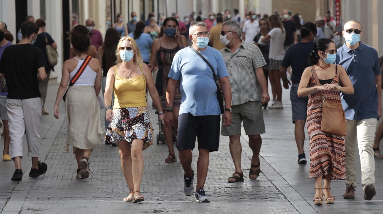 Calle del Centro de Sevilla, este verano