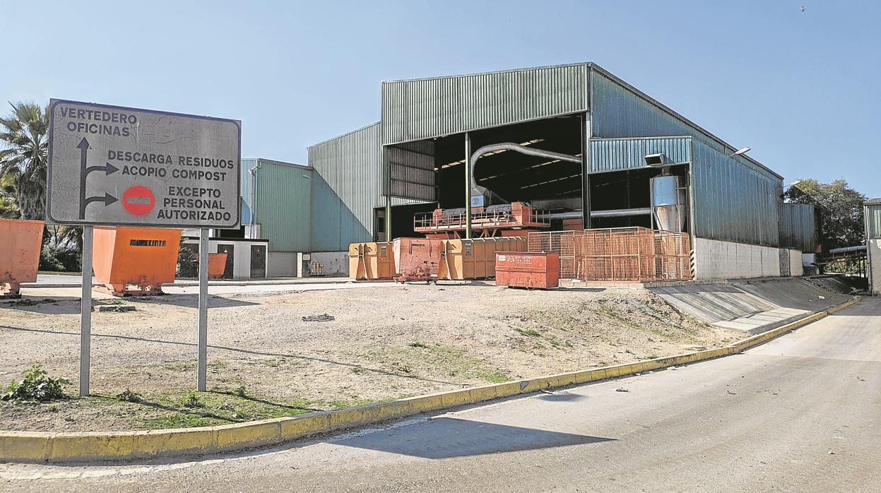 Instalaciones de la planta de reciclaje del Consorcio de Medio Ambiente Estepa-Sierra Sur