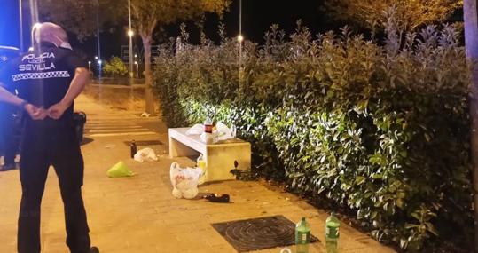 La Policia Local evitó ayer una quedada de más de 500 jóvenes en Palmas Altas