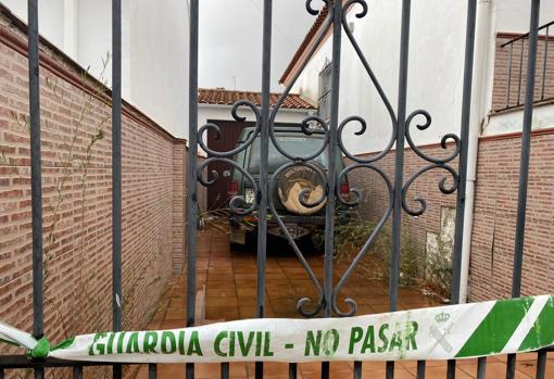 La casa donde fue detenido Eugenio esta pasada noche