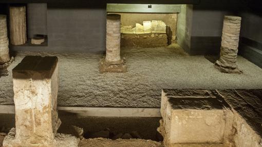 La cripta romana del Patio de Banderas, considerada como el origen de Sevilla