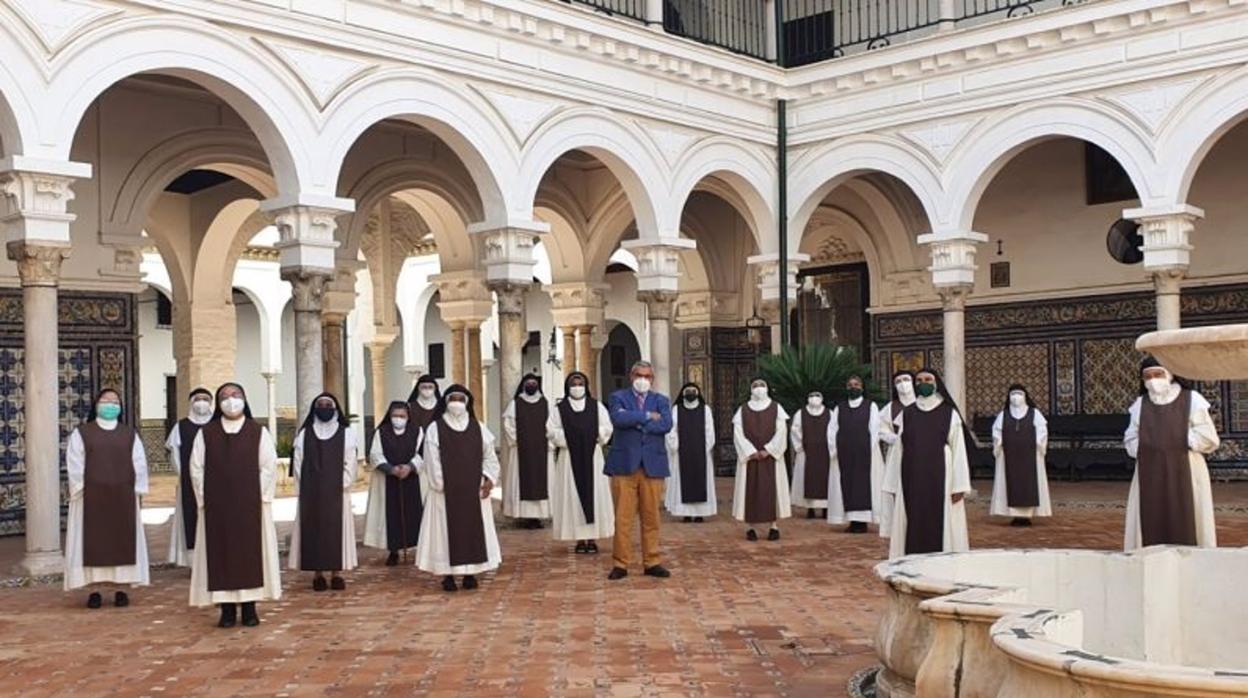 Religiosas que conforman la comunidad del convento de Santa Paula