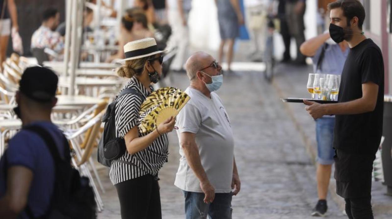 Turistas en el Centro de Sevilla