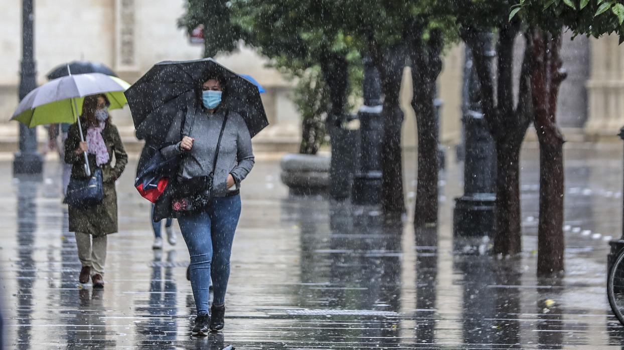 Esta semana será especialmente lluviosa en Sevilla