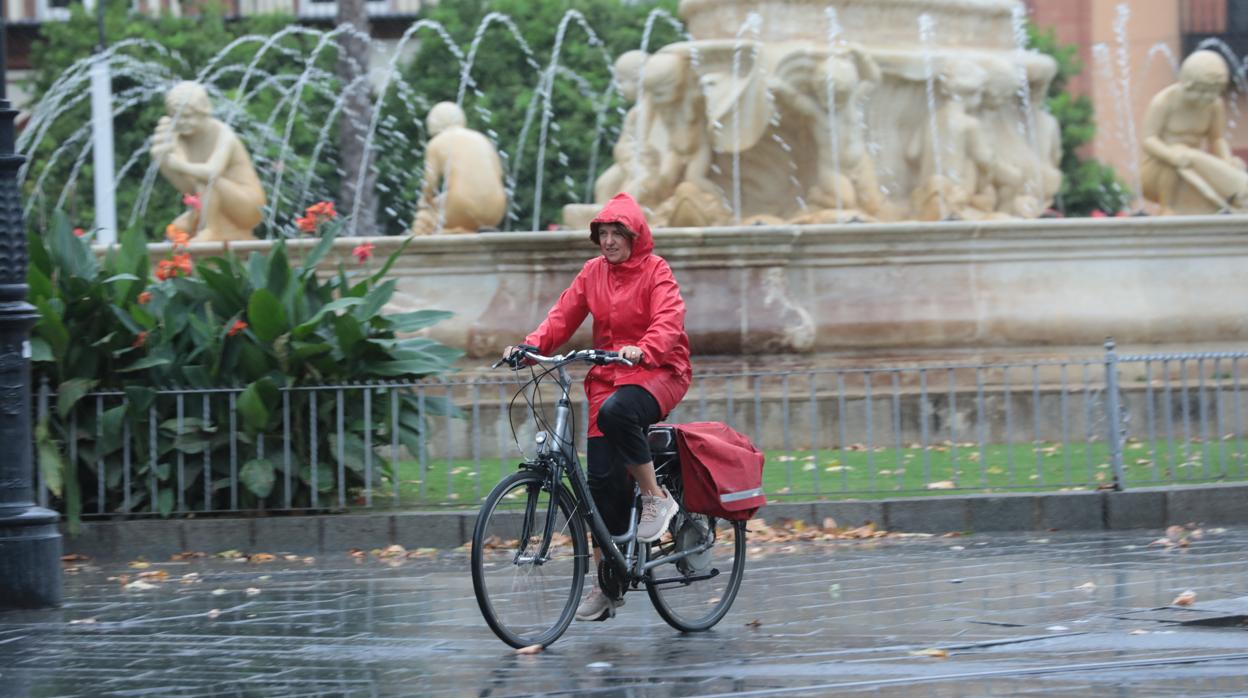 El tiempo permanecerá desapacible durante todo el fin de semana en Sevilla