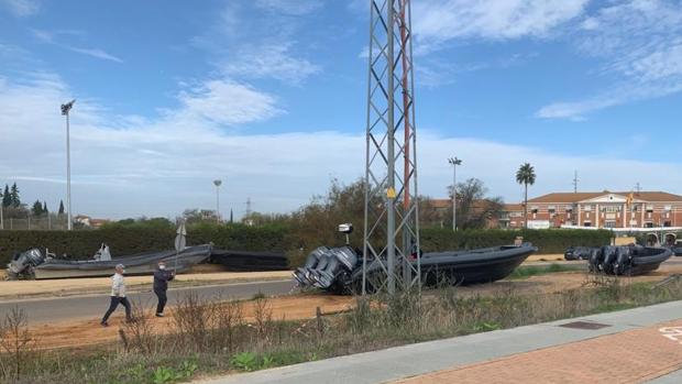 Un embarcadero de narcolanchas en Montequinto