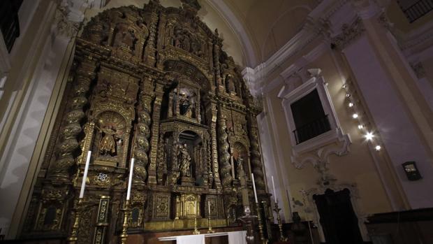 El retablo mayor de la parroquia de San Jacinto recuperará el esplendor perdido