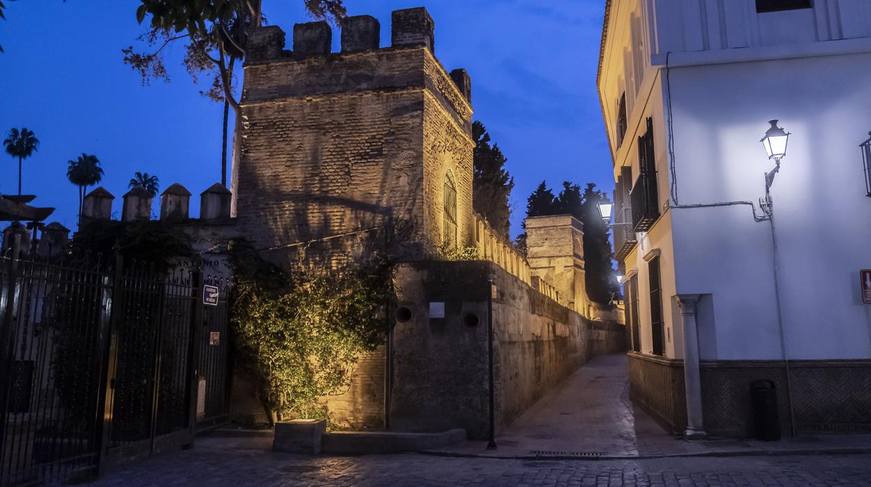 Una calle del barrio de Santa Cruz en Sevilla