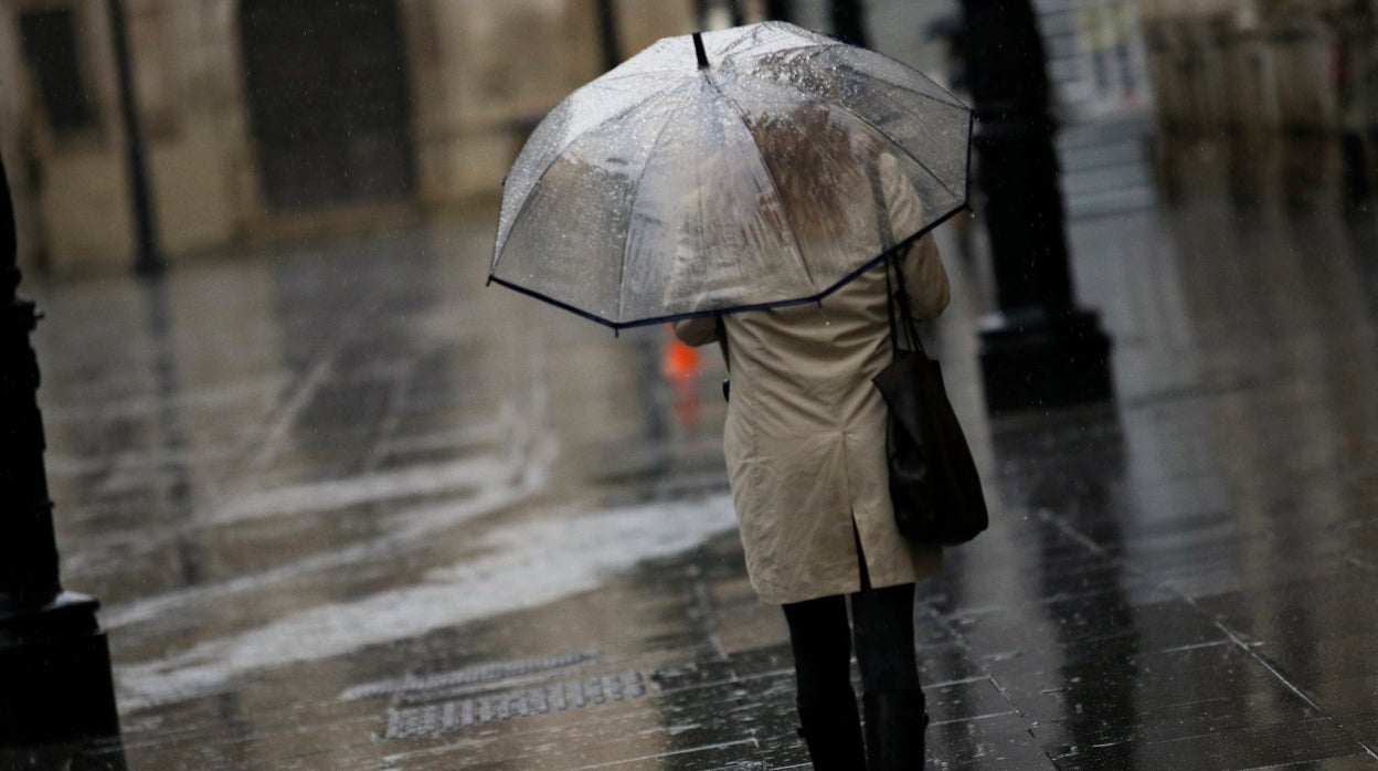 Las abundantes lluvias activan el aviso amarillo en Sevilla