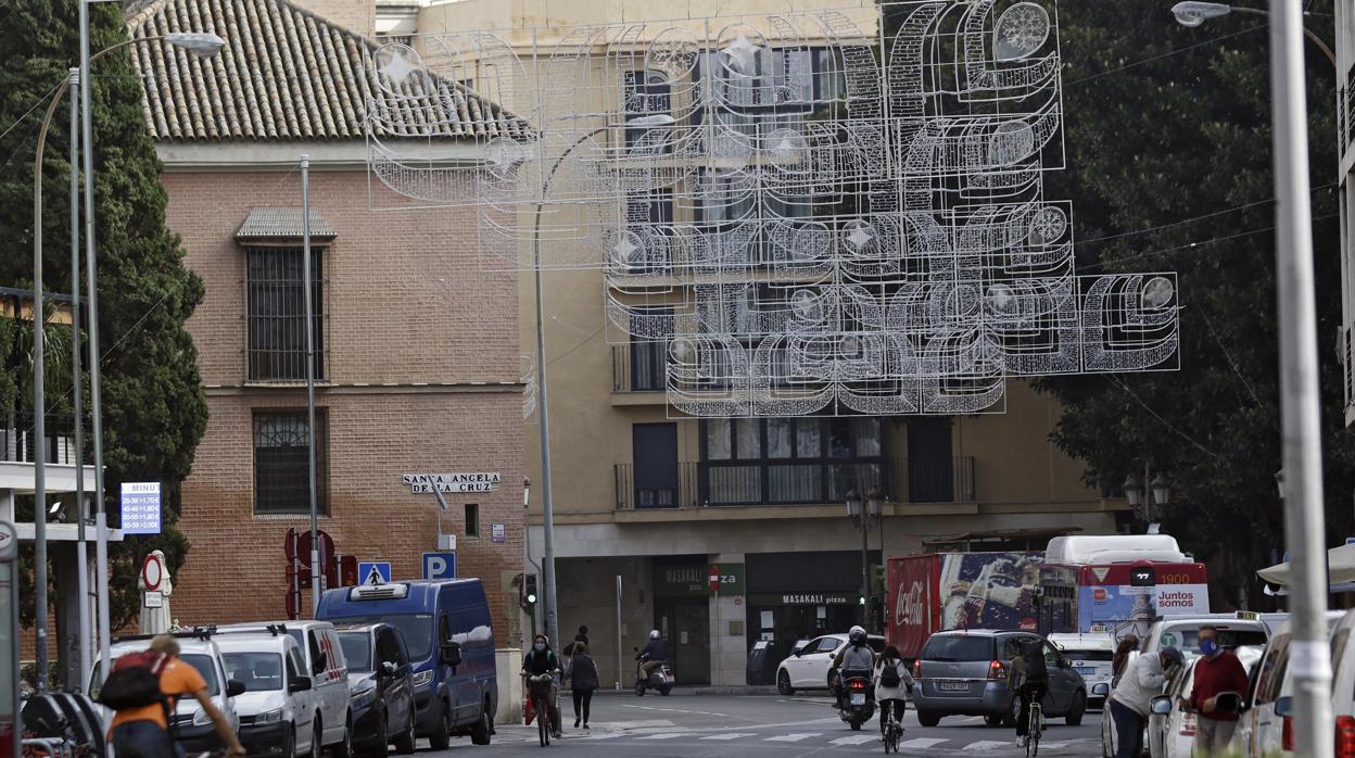 Zonas de afección al tráfico por el Plan de Navidad de Sevilla