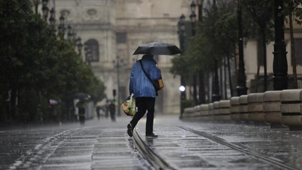 El tiempo en Sevilla: Lluvias intensas este sábado y temperaturas sin cambios