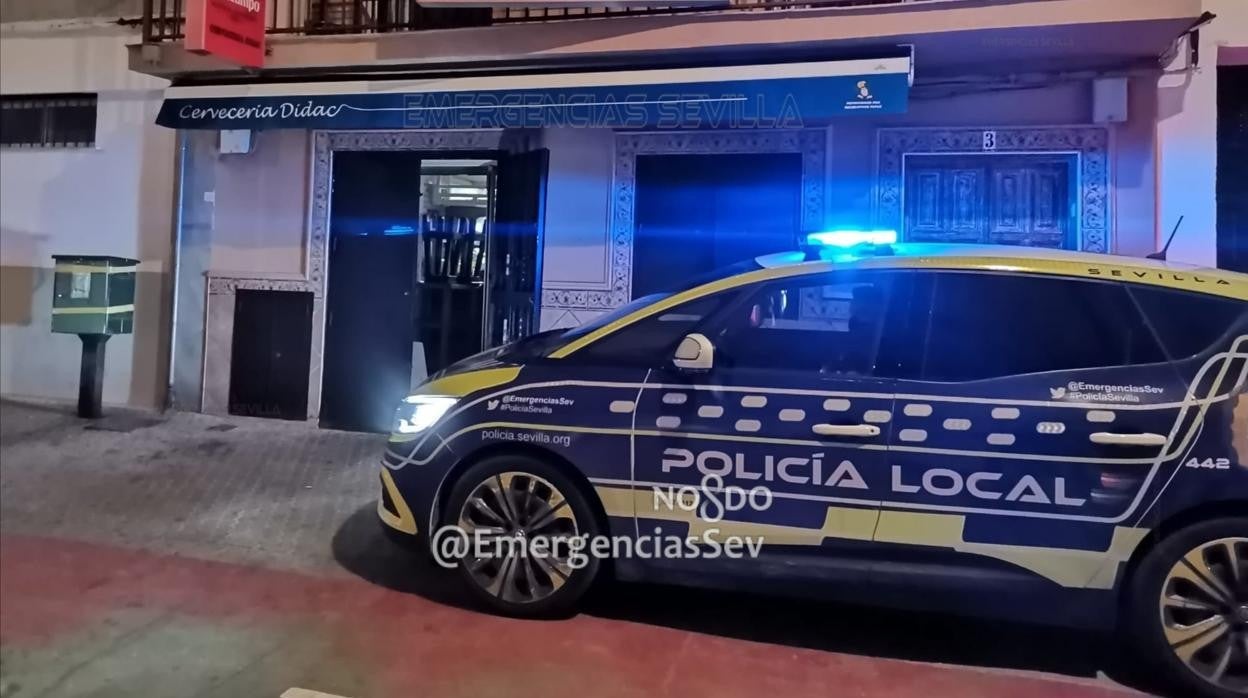 Imagen de un coche de Policía este fin de semana