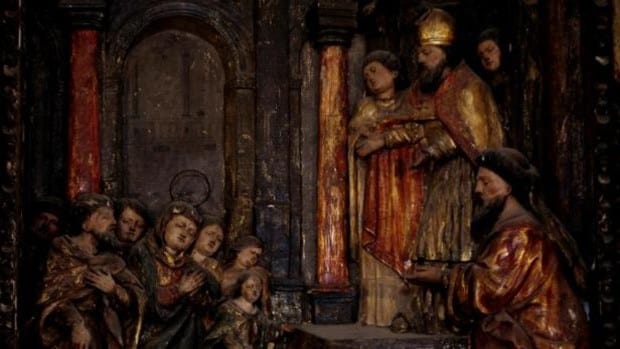 Patrimonio Nacional concluye la restauración de dos retablos del Alcázar