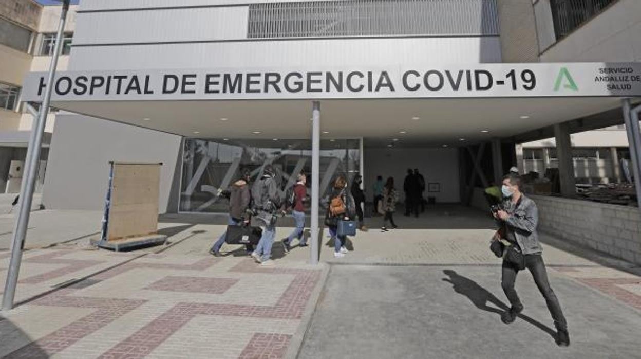 El Hospital Militar, el día de su inauguración