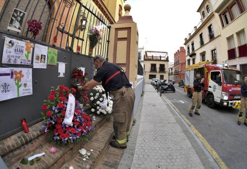 Recuerdo de la Semana Santa 2020 en el barrio de San Bernardo