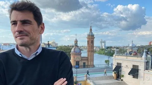 Iker Casillas, en Sevilla tras su separación de Sara Carbonero