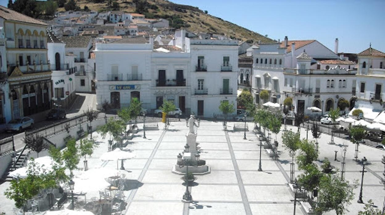 La plaza del marqués de Aracena, en la localidad onubense
