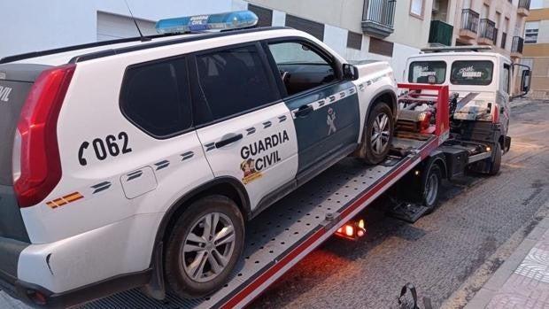 El parque móvil de la Guardia Civil de Sevilla: menos coches y más viejos