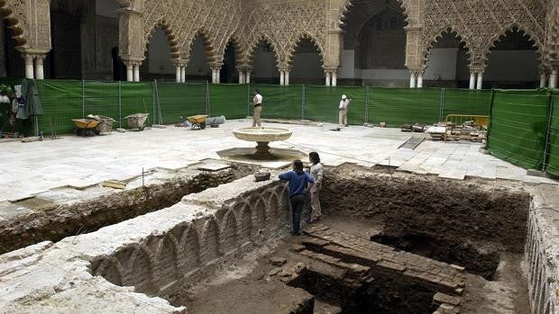 El Real Alcázar de Sevilla, el epicentro de los grandes hallazgos