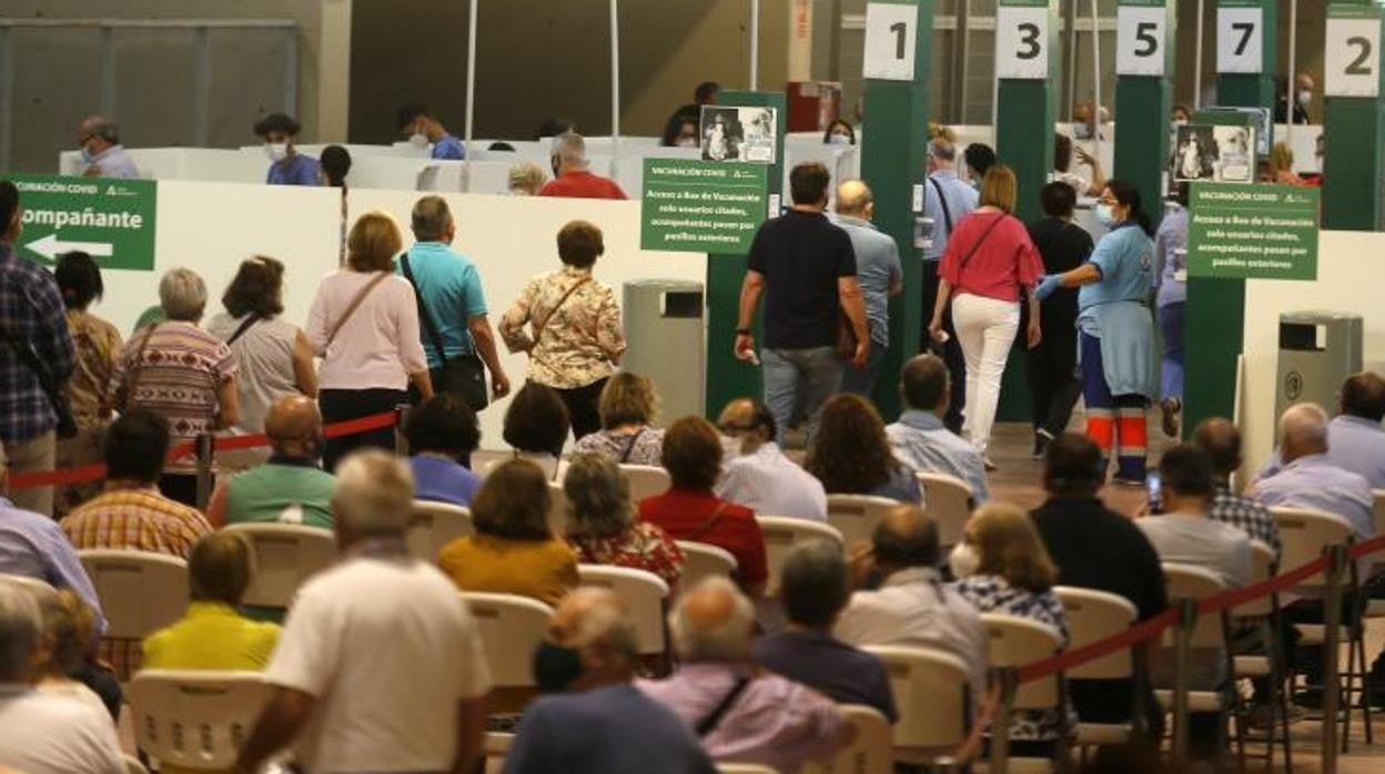 Vacunódromo en la Cartuja