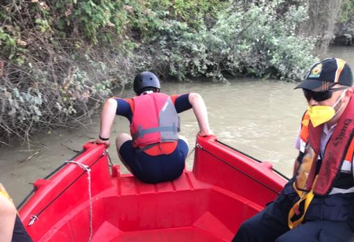 Este lunes ha comenzado la búsqueda en el Guadalquivir