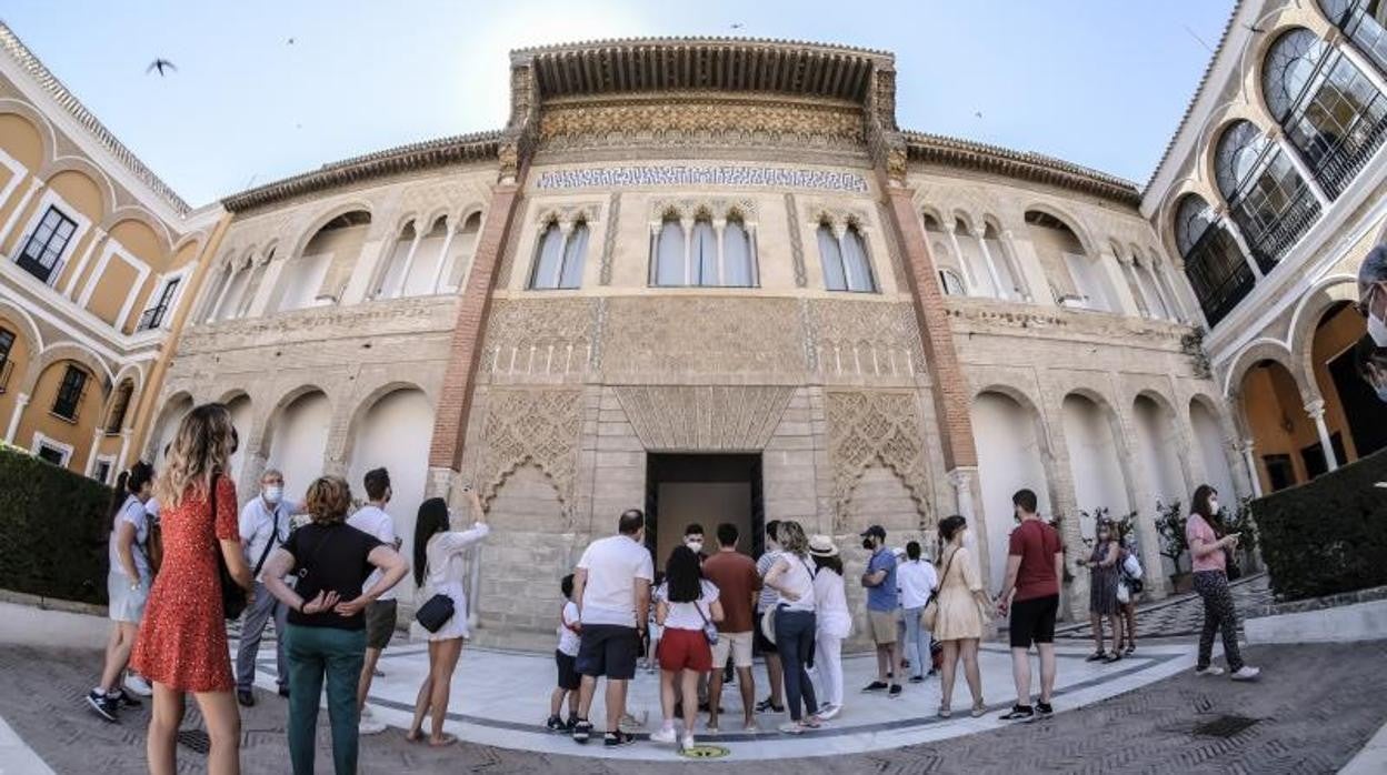 Reactivacion de las visitas al Real Alcazar de Sevilla en el mes de mayo