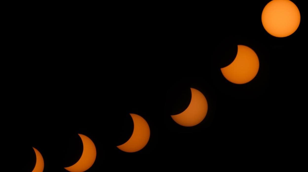 El eclipse solar en Sevilla podrá ser contemplado a partir de las 11 de la mañana