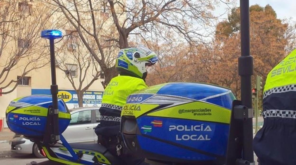 Agentes de la Policía Local de Sevilla