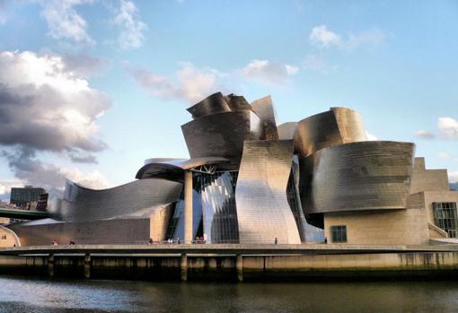 Vistas del Museo Guggenheim en Bilbao