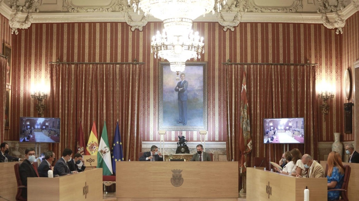 El Pleno del Ayuntamiento de Sevilla