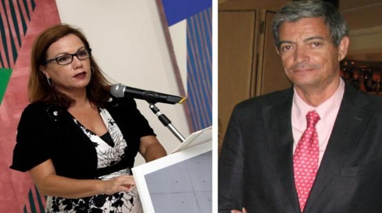 Cristina Murillo, actual decana, y Luis Tulla fueron los dos candidatos en las elecciones