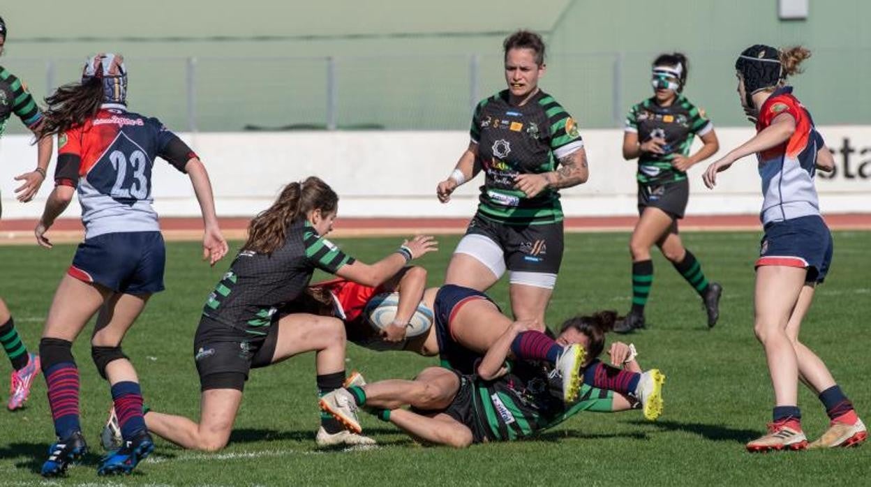 Partido de rugby femenino de las Cocodrilas, de Mairena del Aljarafe