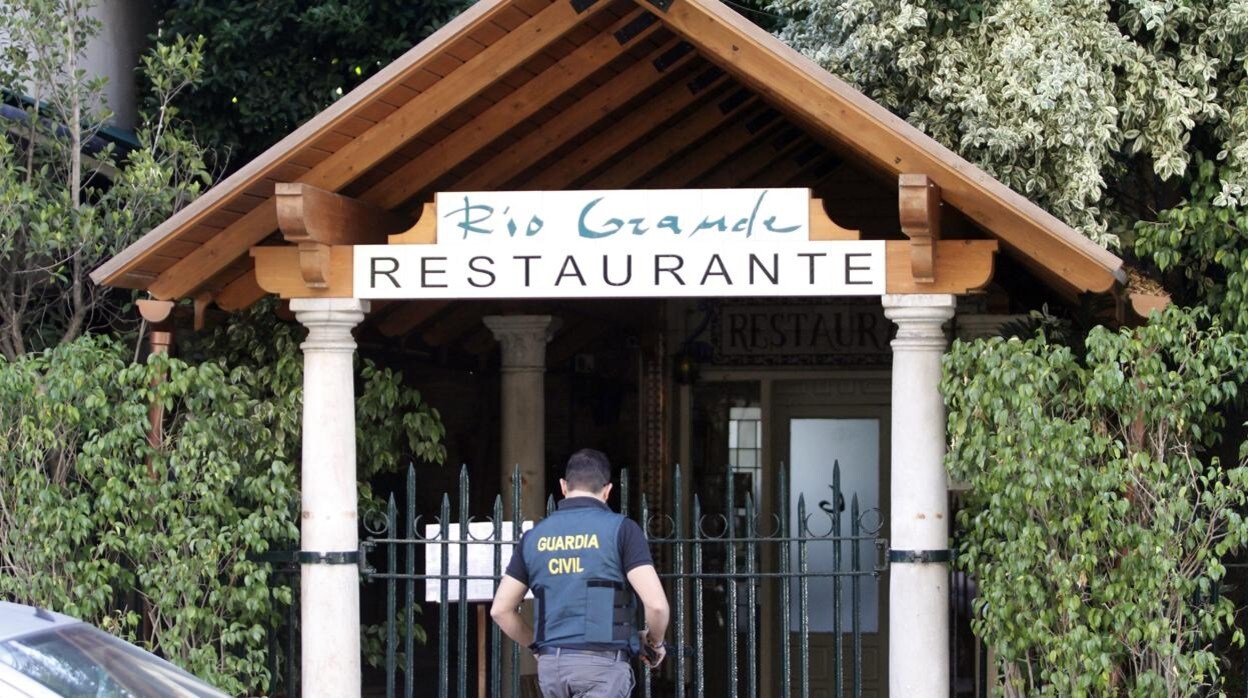 La Guardia Civil registró en octubre de 2013 el restaurante Río Grande en Sevilla