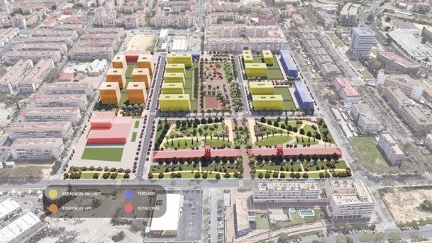 El Parque Alcosa de Sevilla afronta su segunda transformación en medio siglo