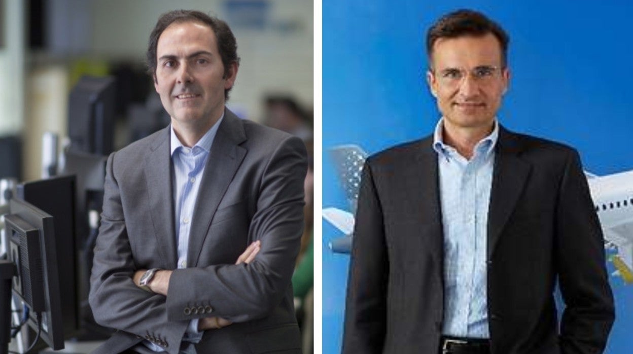 Javier Sánchez-Prieto y Marcos Sansavini, consejeros delegados de Iberia y Vueling