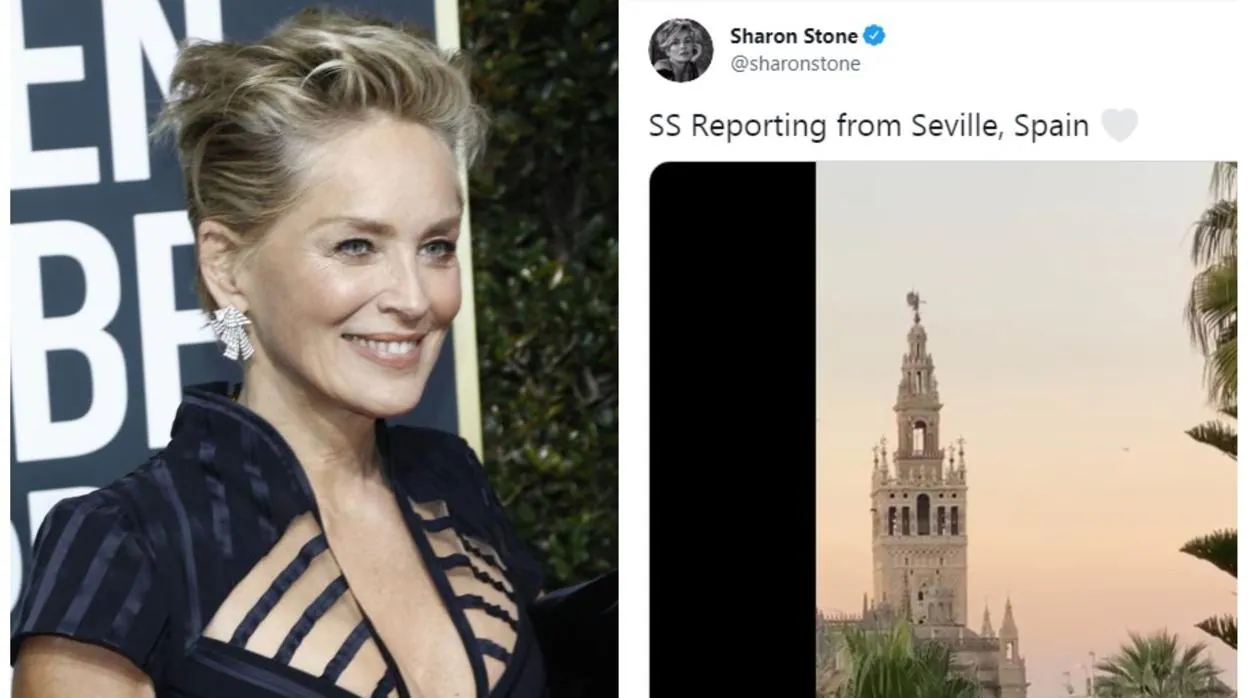 Sharon Stone, una estrella de Hollywood encantada con su estancia en Sevilla