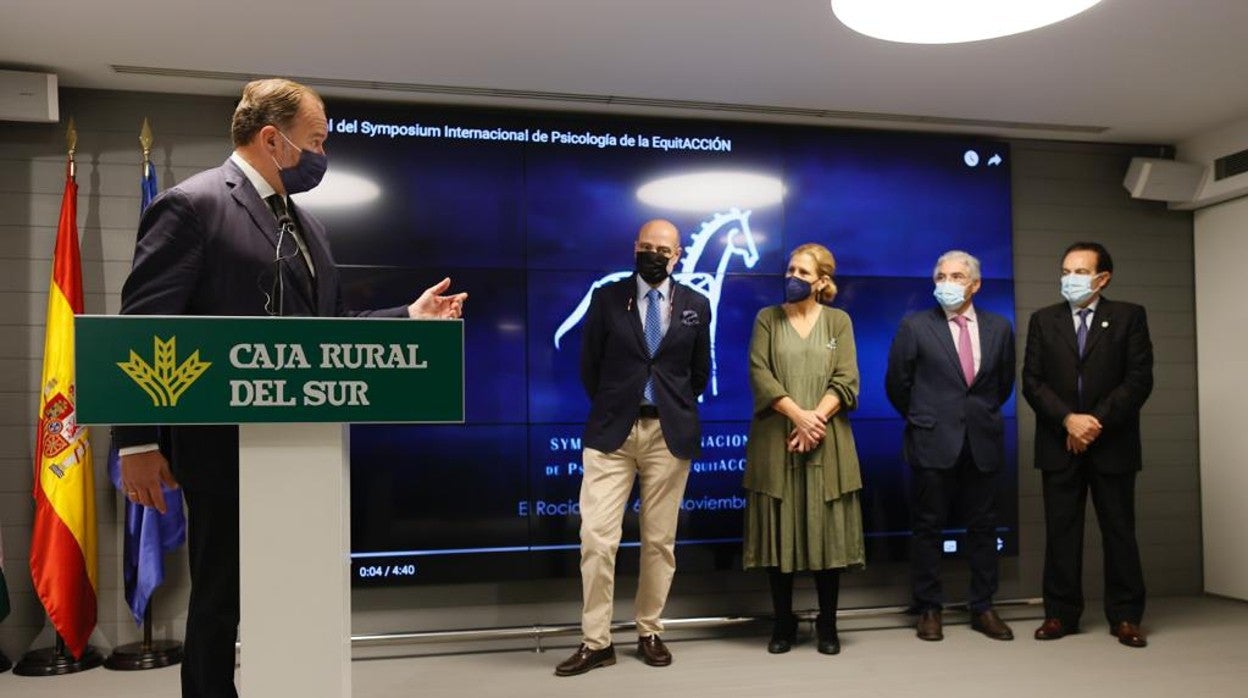 José Luis García Palacios presenta el Symposium de Psicología de la Equitacción