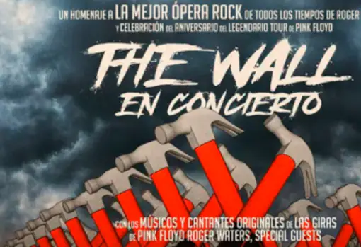 Cartel del tributo de The Wall a Pink Floyd