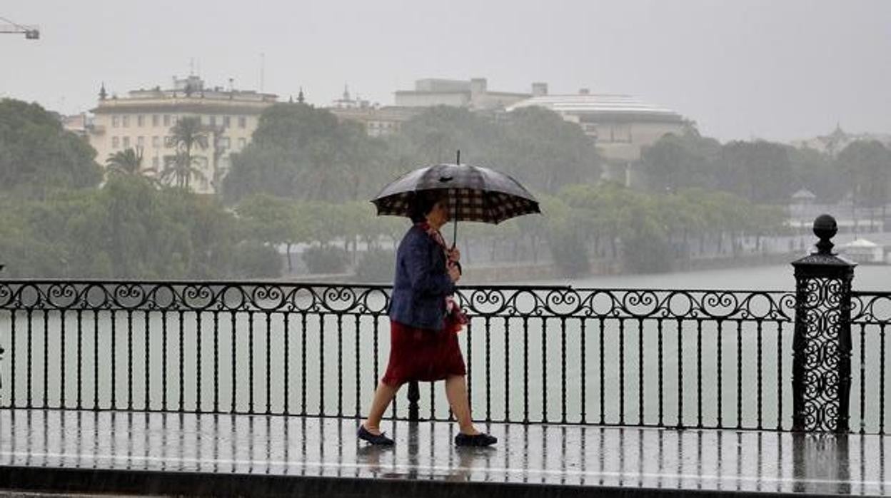 Lluvia en Sevilla