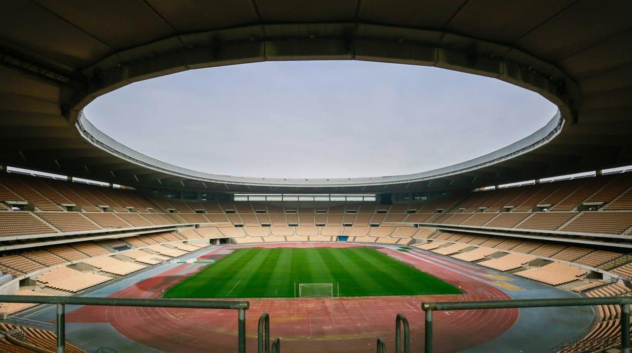 El estadio de la Cartuja de Sevilla