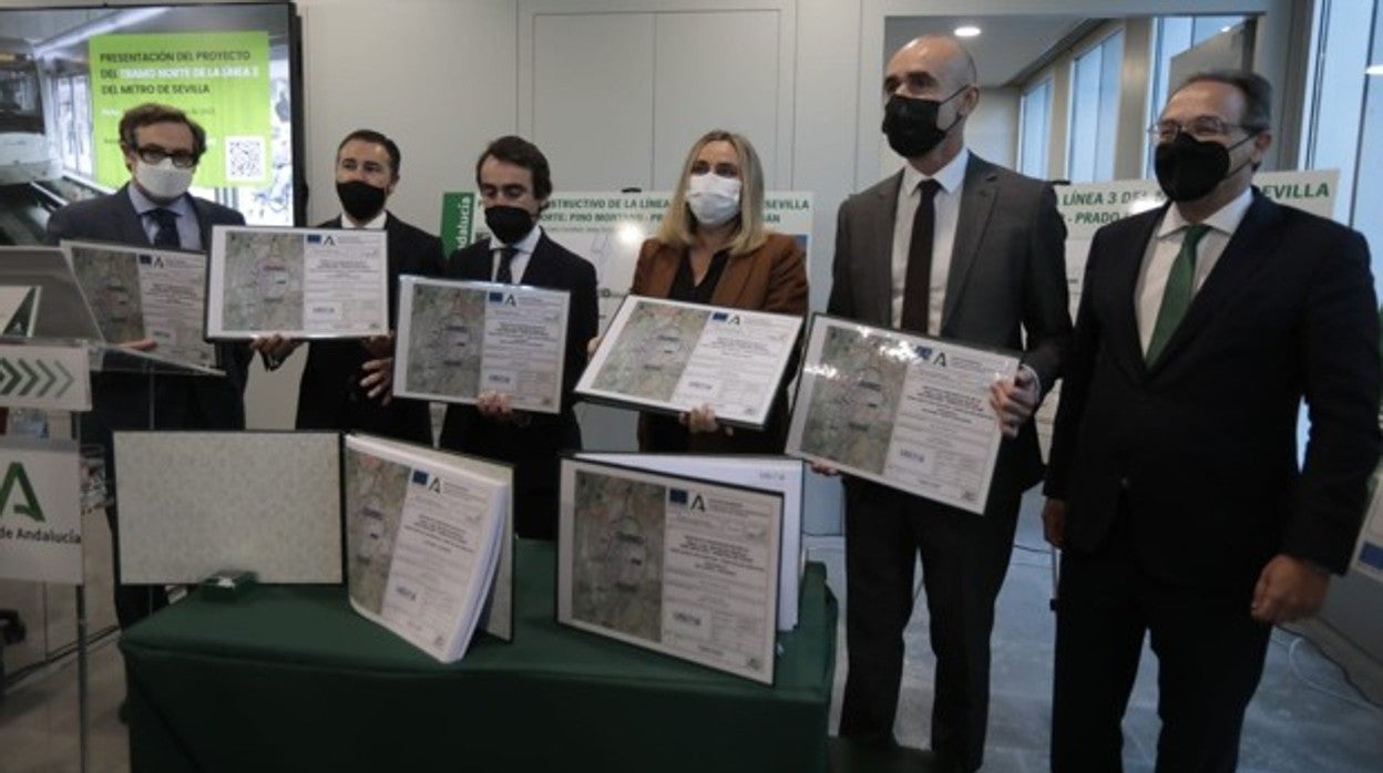 La presentación de la línea 3 del metro ha tenido lugar este miércoles