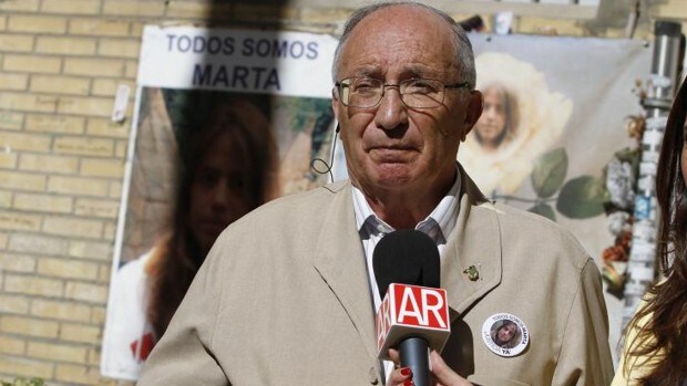 El abuelo de Marta del Castillo: «Mientras Dios no me abandone, estaré buscándola»