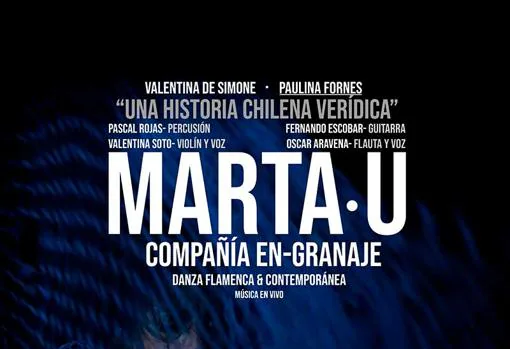 Cartel de la obra 'Marta U'
