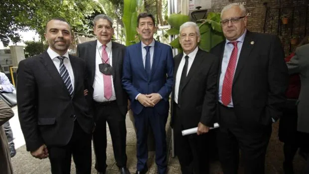 El mundo judicial sevillano arropa a Damián Álvarez en su despedida como presidente de la Audiencia