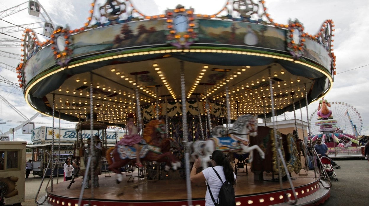 Calle del Infierno de la Feria de Abril en una imagen de archivo