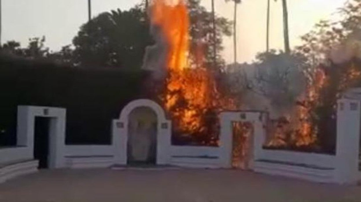 La Glorieta de Ofelia Nieto salió ardiendo dos veces el año pasado