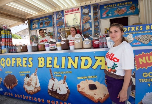 Gofres Belinda es un clásico en la calle del Infierno