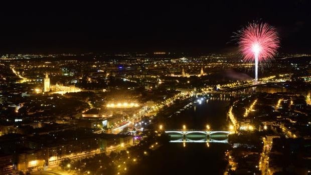 Así será 'Victoria', el espectáculo de fuegos artificiales que pondrá fin a la Feria de Abril de 2022