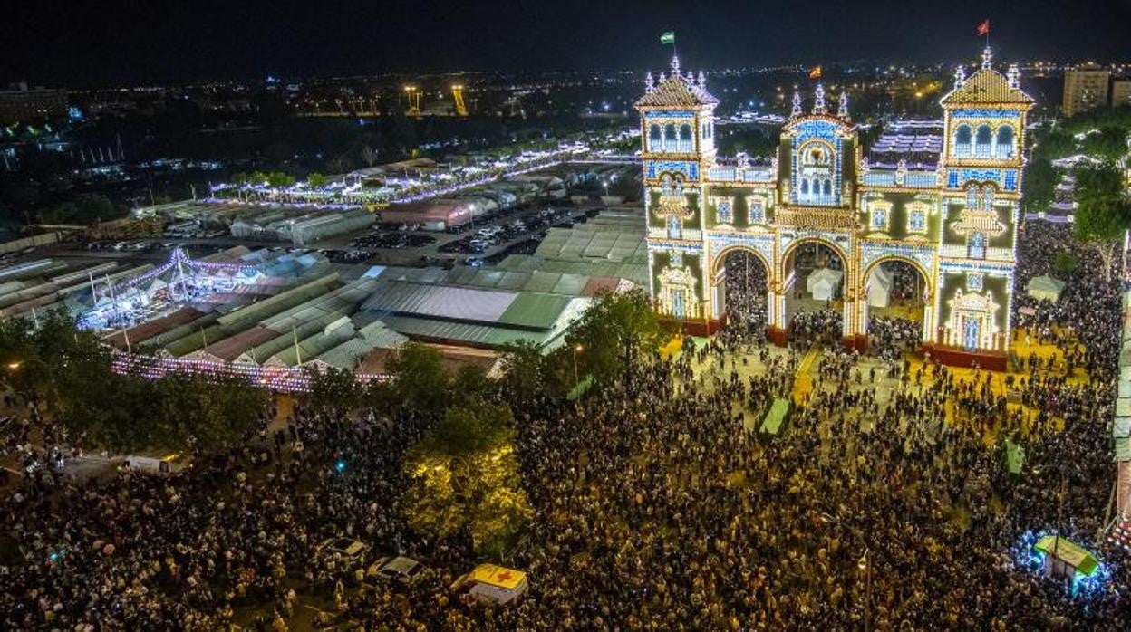 Alumbrado de la Feria de Abril de Sevilla 2022