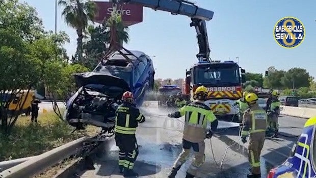 La Policía detiene a un inglés que iba a 180 kilómetros hora tras una persecución por el Centro de Sevilla